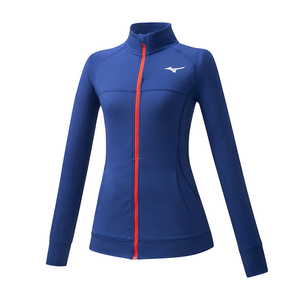 Chaqueta Mizuno Mujer Azules Outlet BKLZ-98410